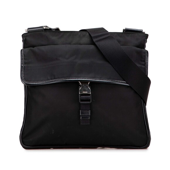 Pre-Loved Prada Tessuto Zip Top Crossbody